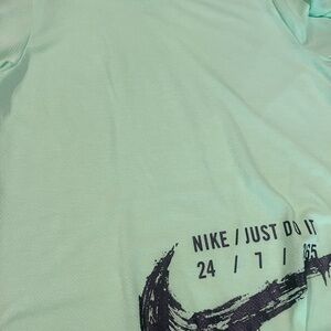Nike Light Green Dri-FIT Tee